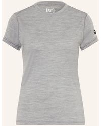 Super.natural - Funktionswäsche-Shirt SIERRA140 mit Merinowolle - Lyst