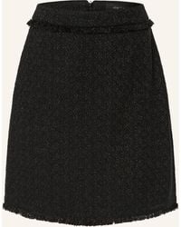 Marc Cain - Bouclé-Rock mit Glitzergarn - Lyst
