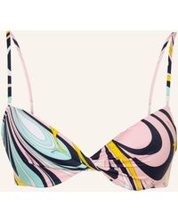 Emilio Pucci - Triangel-Bikini-Top - Lyst