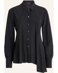 High - DEBONHAIR - Schwarze Bluse aus Sensitive® mit Sichtbrennen﻿ - Lyst