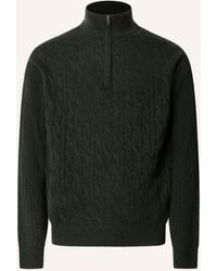 Hackett - Pullover LAMBSWOOL CABLE HZIP - Lyst
