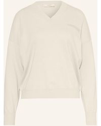 Peserico - Pullover mit Seide und Schmuckperlen - Lyst
