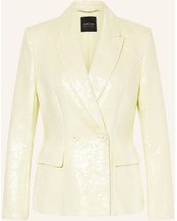 Marc Cain - Blazer mit Leinen und Pailletten - Lyst