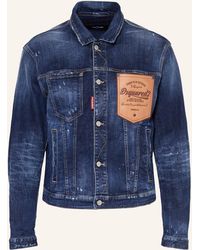 DSquared² - Jeansjacke OVER JEAN - Lyst