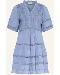 Neo Noir - Kleid MILENE mit Spitze und Rüschen - Lyst