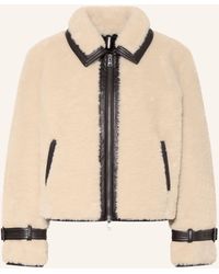 Marc Cain - Kunstfell-Jacke - Lyst