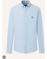 Hackett - Freizeithemd HERITAGE ESS SOLID OX - Lyst
