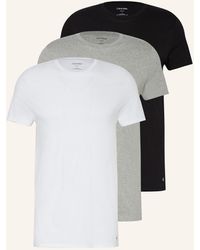Calvin Klein - 3er-Pack T-Shirts 100% COTTON - Lyst