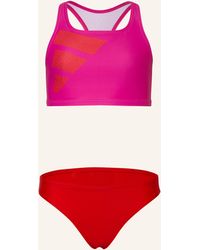 adidas Bustier-Bikini BIG BARS LOGO - Pink