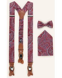 Prince BOWTIE - Set: Hosenträger, Fliege und Einstecktuch - Lyst