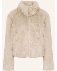 Marc Cain - Kunstfell-Jacke - Lyst