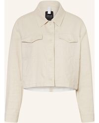 Marc Cain - Kastenjacke mit Leinen - Lyst