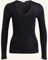 Hanro - Longsleeve WOOLEN SILK aus Merinowolle mit Seide - Lyst
