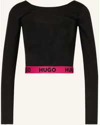 HUGO - Lounge-Shirt KAT SCOOP - Lyst