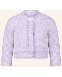 BETTY&CO - Kastenjacke aus Bouclé mit 3/4-Arm - Lyst