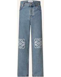 Loewe - Jeans ANAGRAM Baggy Fit - Lyst