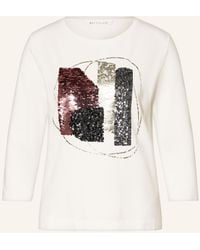 BETTY&CO - Shirt mit 3/4-Arm und Pailletten - Lyst
