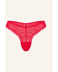erlich textil - Dreamy Lace Brazil String aus nachhaltiger Spitze - atmungsaktiv - Lyst