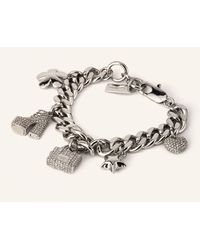 Marc Jacobs - Armband THE MINI ICON PAVE CHARM - Lyst