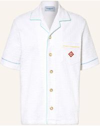 Casablancabrand - Resorthemd Comfort Fit aus Frottee - Lyst
