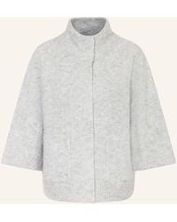 Monari - Strickjacke mit 3/4-Arm und Glitzergarn - Lyst