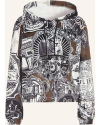Monari - Sweatshirt mit Schmucksteinen - Lyst