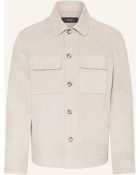 Arma - Leder-Overjacket MEX - Lyst