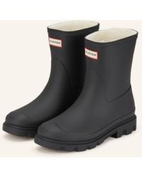 HUNTER - Gummi-Boots DOWNPOUR SHORT INSULATED - Lyst