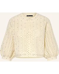 Maje - Strickjacke mit 3/4-Arm und Schmucksteinen - Lyst