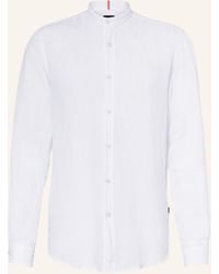 BOSS - Leinenhemd RACE Regular Fit - Lyst