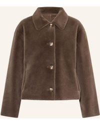 Repeat Cashmere - Kunstfell-Jacke - Lyst