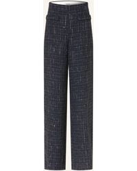 Sandro - Marlenehose aus Tweed mit Glitzergarn und Pailletten - Lyst