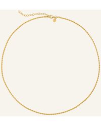 Pompidou - Halskette MINI RUBY BOLD ROPE CHAIN by GLAMBOU - Lyst