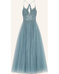 hey kyla - Abendkleid mit Schmucksteinen und Spitze - Lyst
