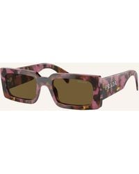 Prada - Sonnenbrille PR A07S - Lyst