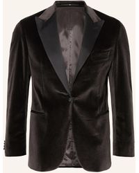 EDUARD DRESSLER - Smoking-Sakko STEVAN Regular Fit aus Samt - Lyst