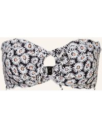 HUGO - Bandeau-Bikini-Top RUFFLE - Lyst