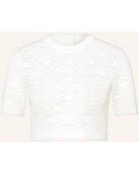 Givenchy - Cropped-Strickshirt - Lyst