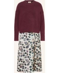 Cartoon - Set: Pullover und Satinkleid - Lyst