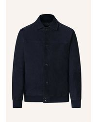 Hackett - Fieldjacket SUEDE BLOUSON - Lyst