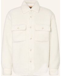 BOSS - Teddyfell-Overjacket OWEN - Lyst