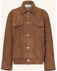 Ami Paris - Leder-Overjacket - Lyst