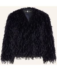 Luisa Cerano - Kunstfell-Jacke - Lyst