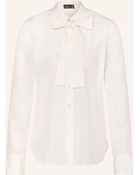 Van Laack - Seidenbluse VL-CELLAI-XX mit abnehmbarer Schluppe - Lyst