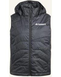 adidas Originals - TERREX MULTI CLIMAWARM INSULATED HOODED WESTE - Lyst