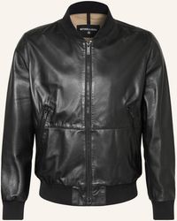 Strellson - Lederblouson BOSTON - Lyst