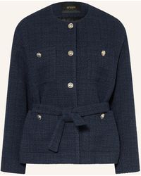 Maje - Bouclé-Jacke mit Glitzergarn - Lyst