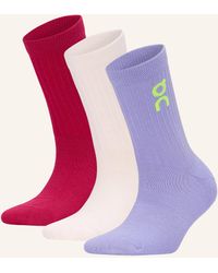 On Shoes - 3er-Pack Sportsocken LOGO SOCK HIGH - Lyst