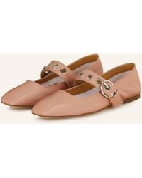 Aeyde - Mary-Jane-Ballerinas UMA EYELET GROSGRAIN - Lyst