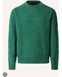 Hackett - Pullover LAMBSWOOL CABLE CREW - Lyst